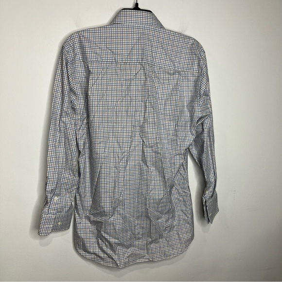 David Donahue checked button down shirt size 15.5 - Picture 4 of 4